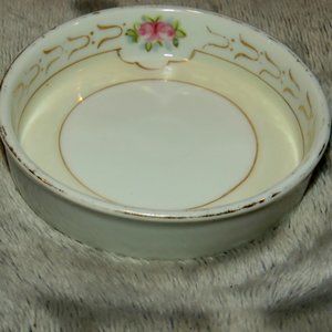 Antique Hand Painted NIP23 by Nippon China abt 3" Trinket Tray Coaster Ashtray
